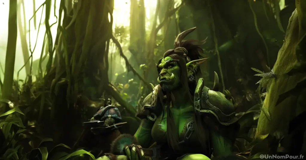 chasseuse orc