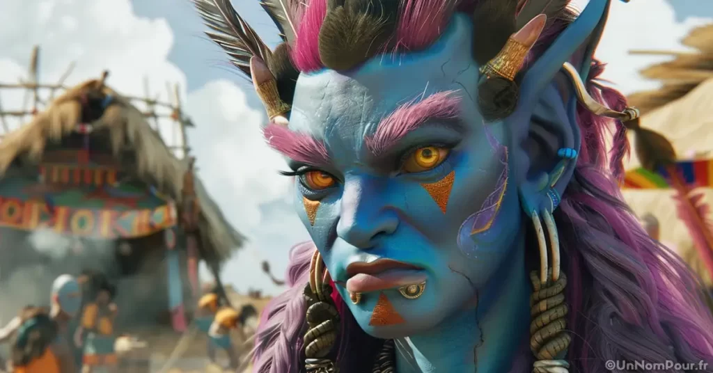 Chaman Troll femelle 