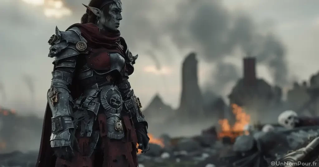 Chevaliere de la mort Orc