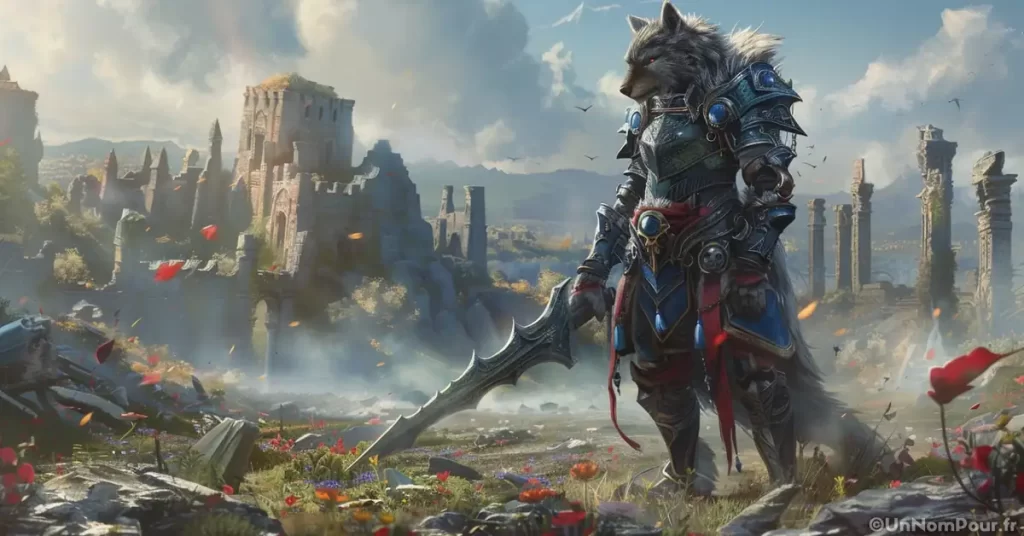 Chevaliere de la mort Worgen