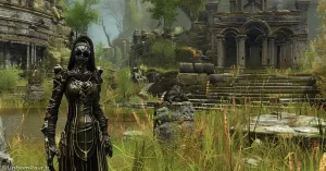 Human Necromancer female gw2