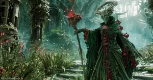 Human Necromancer female gw2