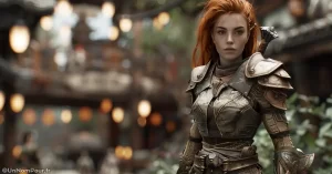 Norn female Warrior gw2
