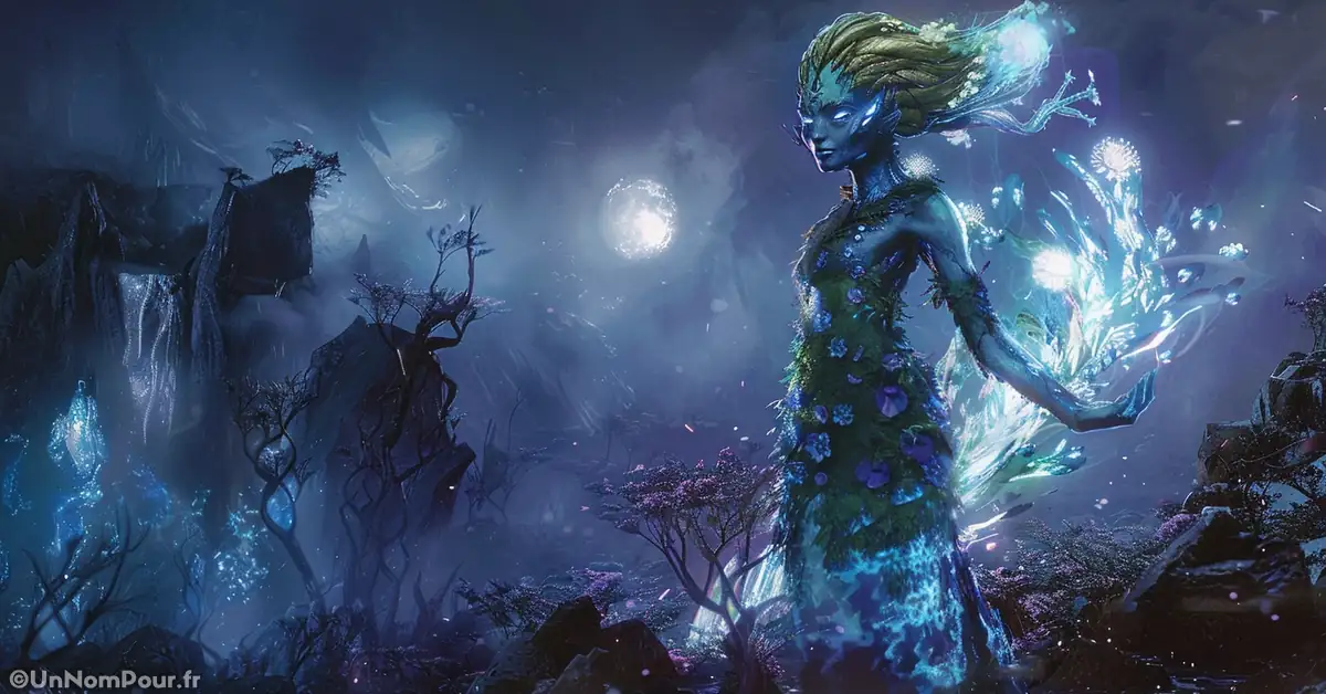 Sylvari Elementalist female gw2
