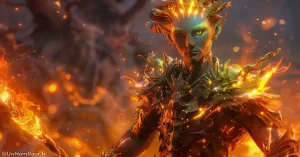 Sylvari Elementalist gw2