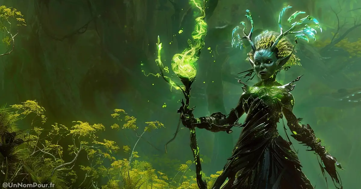 Sylvari Necromancer female gw2
