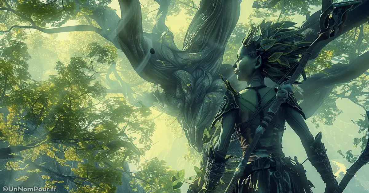 Sylvari Ranger female gw2