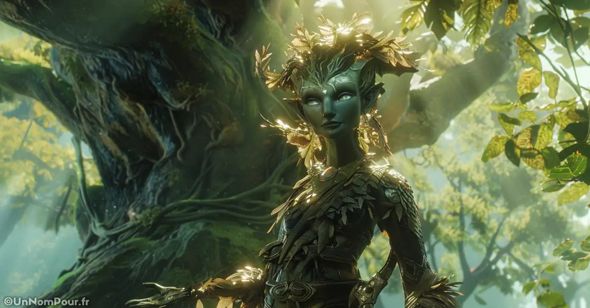 Sylvari Ranger female gw2