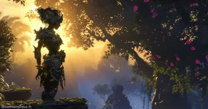 Sylvari Warrior female gw2