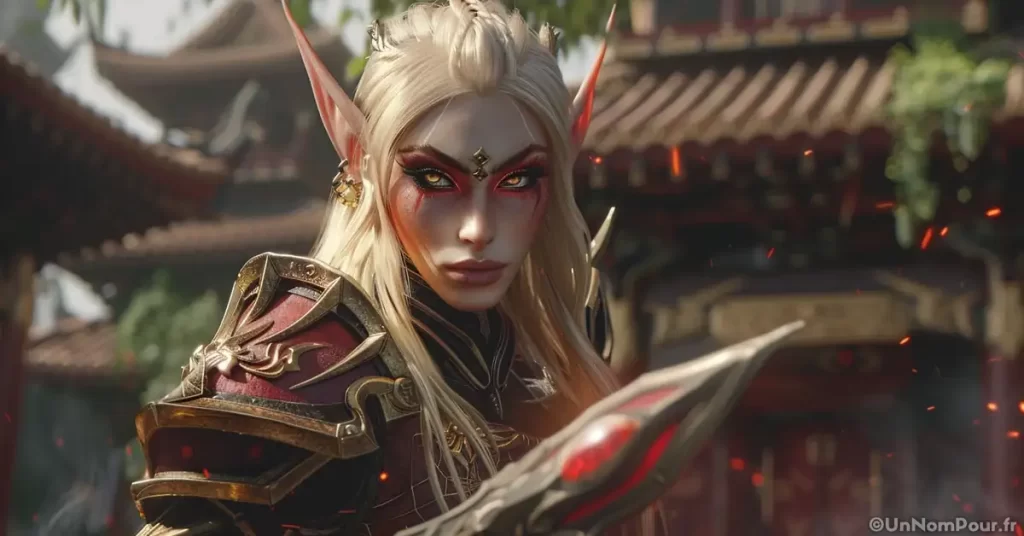 blood elf monk female 