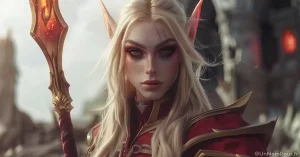 blood elf warlock female 
