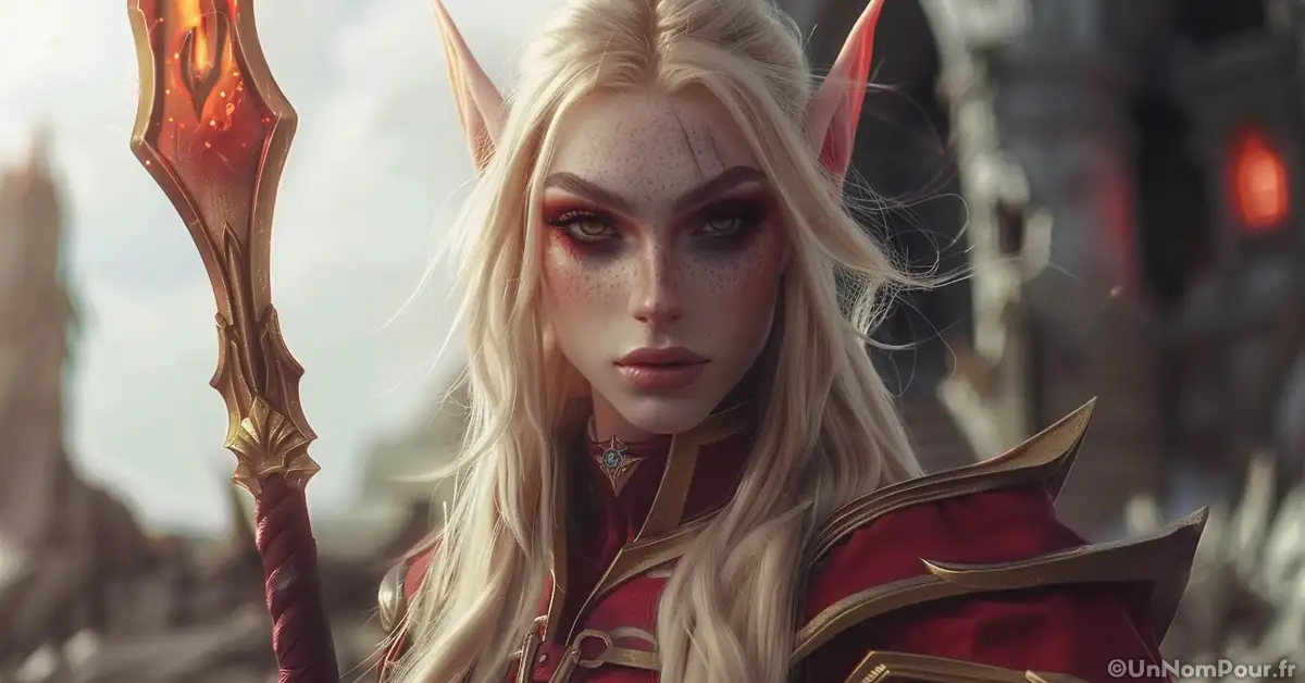 blood elf warlock female 
