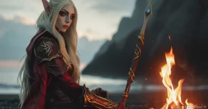 blood elf warlock female 