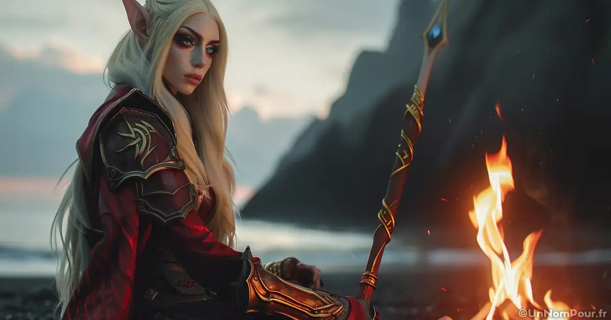 blood elf warlock female 