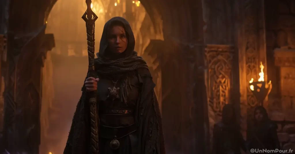 human warlock female 
