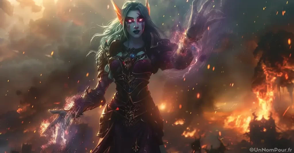 mage elfe de la nuit female 