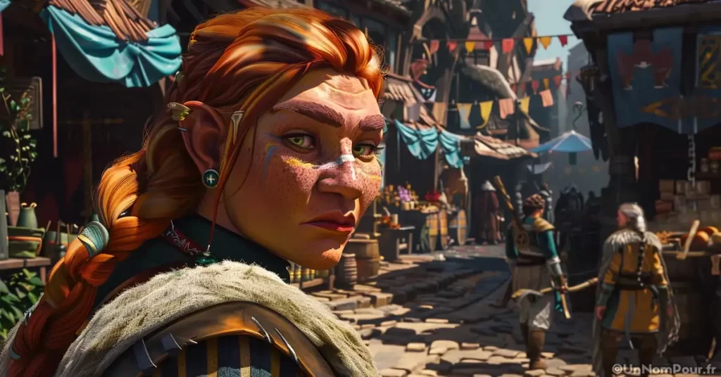 mage nain femme  - dwarf mage female