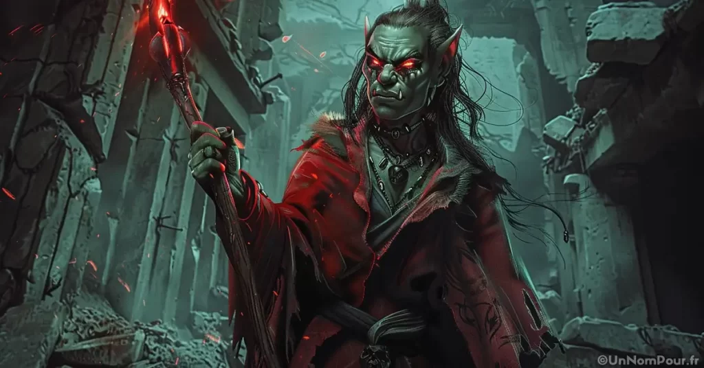 orc warlock female