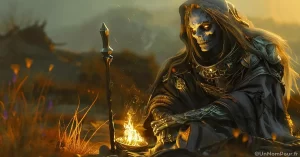 undead warlock female